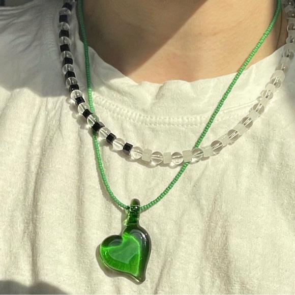 Sea + Pattern Balance Necklace - Picture 3 of 3